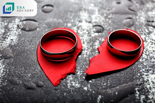 Apakah Hak Harta Sepencarian Saya Sebagai Isteri - Wedding Rings on Broken Red Heart