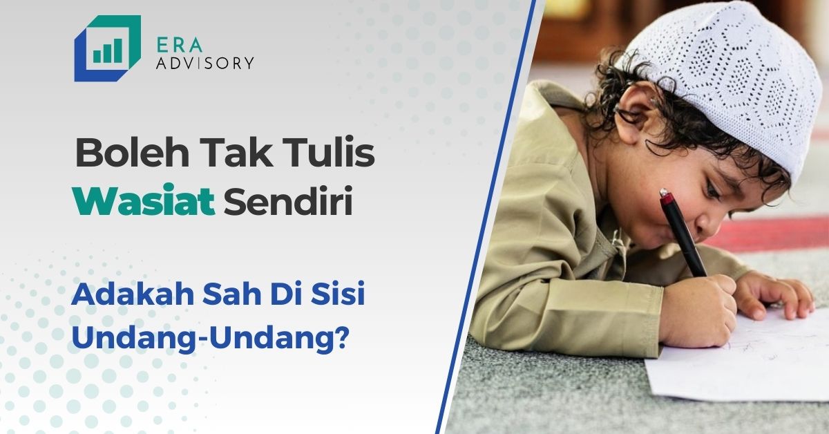 Boleh Tak Tulis Wasiat Sendiri