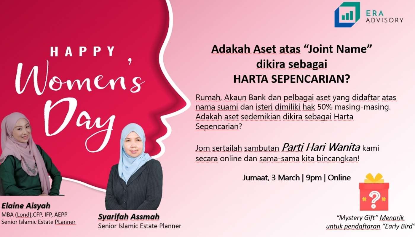 ERA Advisory - Woman's Day Event - 3 Mar 23